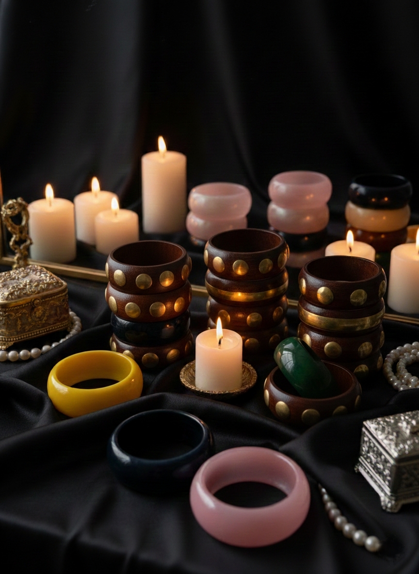 Wooden bangles